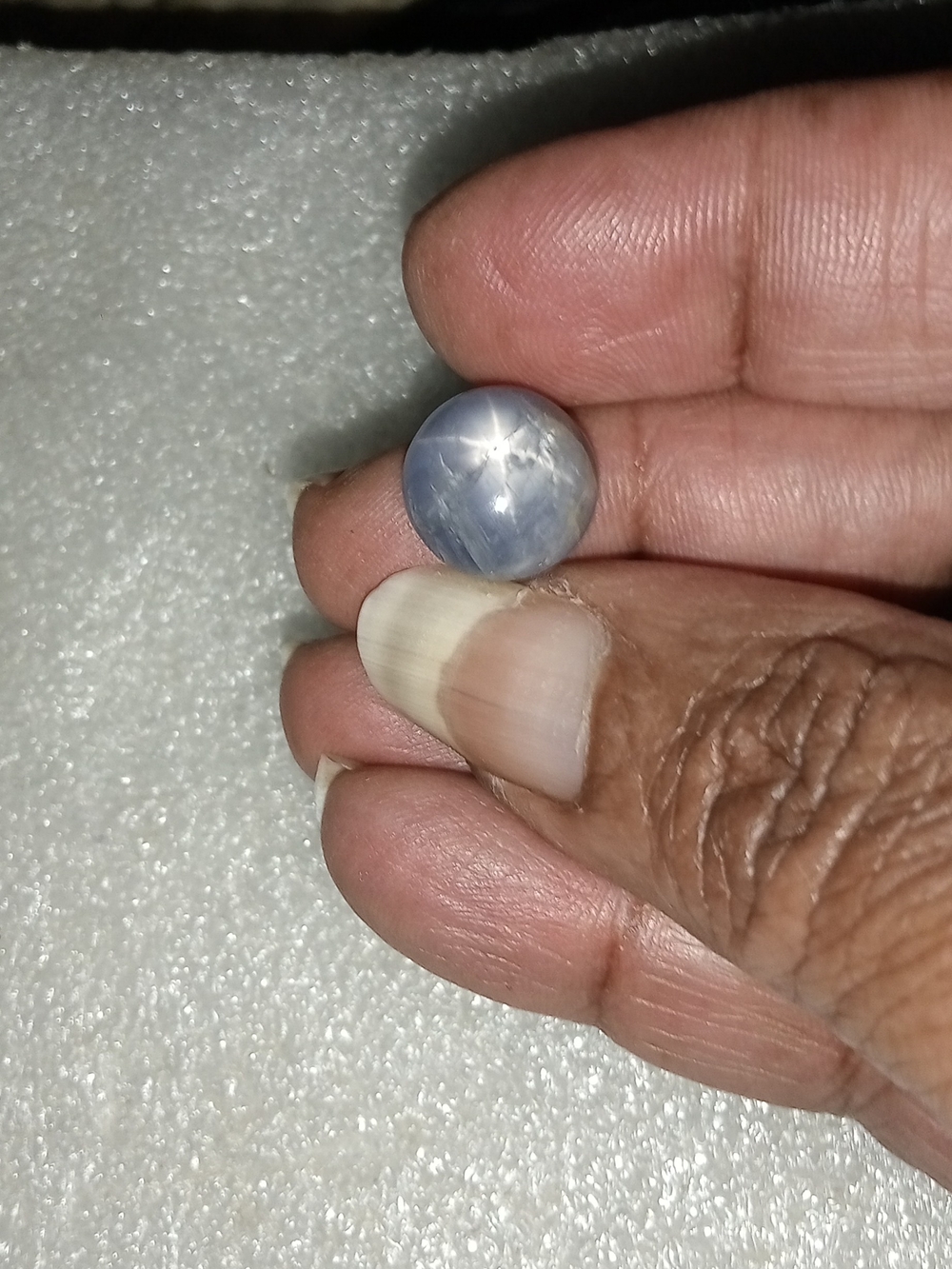 BIG Certified Natural No Heat 12.25ct Blue Star Sapphire - Picture 6 of 17